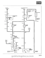 Предварительный просмотр 625 страницы Honda 1994 GoldWing GL1500 Service Manual