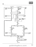 Предварительный просмотр 663 страницы Honda 1994 GoldWing GL1500 Service Manual