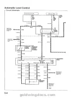 Предварительный просмотр 666 страницы Honda 1994 GoldWing GL1500 Service Manual