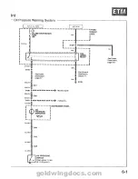 Предварительный просмотр 669 страницы Honda 1994 GoldWing GL1500 Service Manual