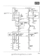 Предварительный просмотр 671 страницы Honda 1994 GoldWing GL1500 Service Manual