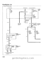 Предварительный просмотр 682 страницы Honda 1994 GoldWing GL1500 Service Manual