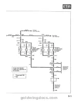 Предварительный просмотр 685 страницы Honda 1994 GoldWing GL1500 Service Manual