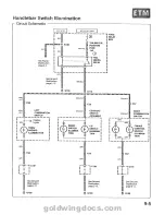 Предварительный просмотр 689 страницы Honda 1994 GoldWing GL1500 Service Manual