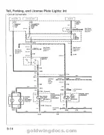 Предварительный просмотр 698 страницы Honda 1994 GoldWing GL1500 Service Manual