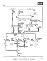 Предварительный просмотр 701 страницы Honda 1994 GoldWing GL1500 Service Manual