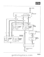 Предварительный просмотр 727 страницы Honda 1994 GoldWing GL1500 Service Manual