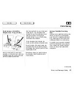 Preview for 22 page of Honda 1994 Prelude Online Reference Owner'S Manual