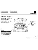 Preview for 28 page of Honda 1994 Prelude Online Reference Owner'S Manual