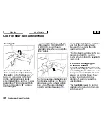 Preview for 42 page of Honda 1994 Prelude Online Reference Owner'S Manual