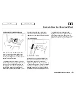 Preview for 43 page of Honda 1994 Prelude Online Reference Owner'S Manual