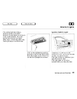 Preview for 69 page of Honda 1994 Prelude Online Reference Owner'S Manual