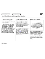 Preview for 118 page of Honda 1994 Prelude Online Reference Owner'S Manual