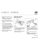 Preview for 165 page of Honda 1994 Prelude Online Reference Owner'S Manual