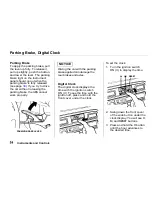 Предварительный просмотр 54 страницы Honda 1995 Accord Wagon Owner'S Manual