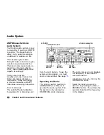 Предварительный просмотр 66 страницы Honda 1995 Accord Wagon Owner'S Manual