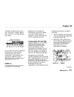 Предварительный просмотр 113 страницы Honda 1995 Accord Wagon Owner'S Manual