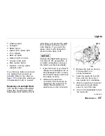 Предварительный просмотр 135 страницы Honda 1995 Accord Wagon Owner'S Manual