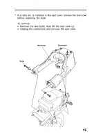 Предварительный просмотр 23 страницы Honda 1995 Police ST1100 Owner'S Manual