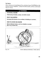 Предварительный просмотр 57 страницы Honda 1995 TRX 400 FW Owner'S Manual