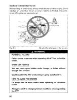 Предварительный просмотр 58 страницы Honda 1995 TRX 400 FW Owner'S Manual