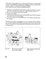 Предварительный просмотр 74 страницы Honda 1995 TRX 400 FW Owner'S Manual