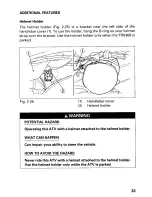 Preview for 38 page of Honda 1995 TRX300 Owner'S Manual