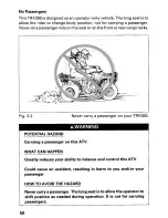 Preview for 55 page of Honda 1995 TRX300 Owner'S Manual