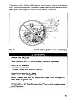 Preview for 58 page of Honda 1995 TRX300 Owner'S Manual