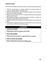 Preview for 68 page of Honda 1995 TRX300 Owner'S Manual