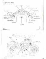 Предварительный просмотр 10 страницы Honda 1995 VF750C Magna Owner'S Manual