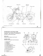 Предварительный просмотр 11 страницы Honda 1995 VF750C Magna Owner'S Manual