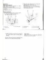 Предварительный просмотр 14 страницы Honda 1995 VF750C Magna Owner'S Manual