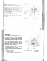 Предварительный просмотр 42 страницы Honda 1995 VF750C Magna Owner'S Manual