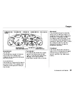 Предварительный просмотр 37 страницы Honda 1996 Accord Coupe Owner'S Manual