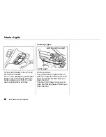 Предварительный просмотр 68 страницы Honda 1996 Accord Coupe Owner'S Manual