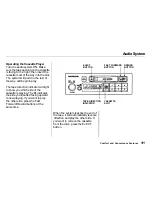 Предварительный просмотр 81 страницы Honda 1996 Accord Coupe Owner'S Manual