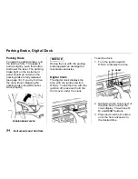 Предварительный просмотр 54 страницы Honda 1996 Accord Wagon Owner'S Manual