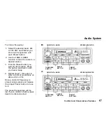 Предварительный просмотр 67 страницы Honda 1996 Accord Wagon Owner'S Manual