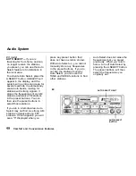 Предварительный просмотр 68 страницы Honda 1996 Accord Wagon Owner'S Manual