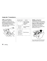 Предварительный просмотр 96 страницы Honda 1996 Accord Wagon Owner'S Manual