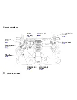 Предварительный просмотр 34 страницы Honda 1996 Accord Owner'S Manual