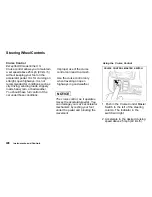 Предварительный просмотр 48 страницы Honda 1996 Accord Owner'S Manual