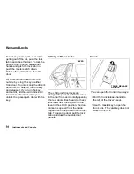 Предварительный просмотр 54 страницы Honda 1996 Accord Owner'S Manual