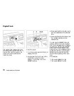 Предварительный просмотр 68 страницы Honda 1996 Accord Owner'S Manual