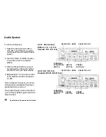 Предварительный просмотр 87 страницы Honda 1996 Accord Owner'S Manual