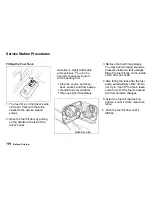 Предварительный просмотр 103 страницы Honda 1996 Accord Owner'S Manual