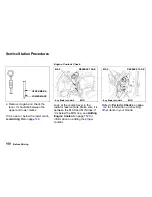 Предварительный просмотр 107 страницы Honda 1996 Accord Owner'S Manual