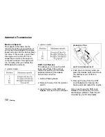 Предварительный просмотр 120 страницы Honda 1996 Accord Owner'S Manual