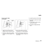 Предварительный просмотр 185 страницы Honda 1996 Accord Owner'S Manual